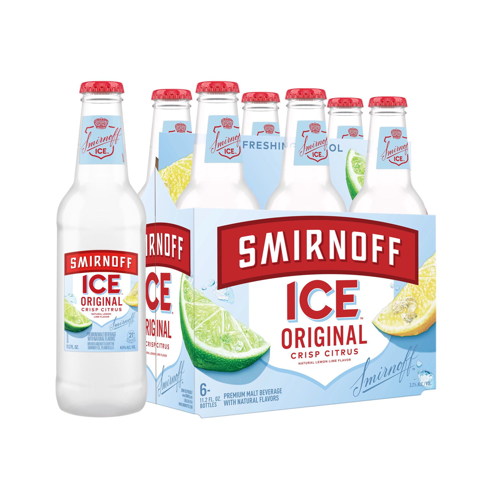 slide 1 of 10, Smirnoff Ice Original Malt Beverage 6 ea, 6 ct