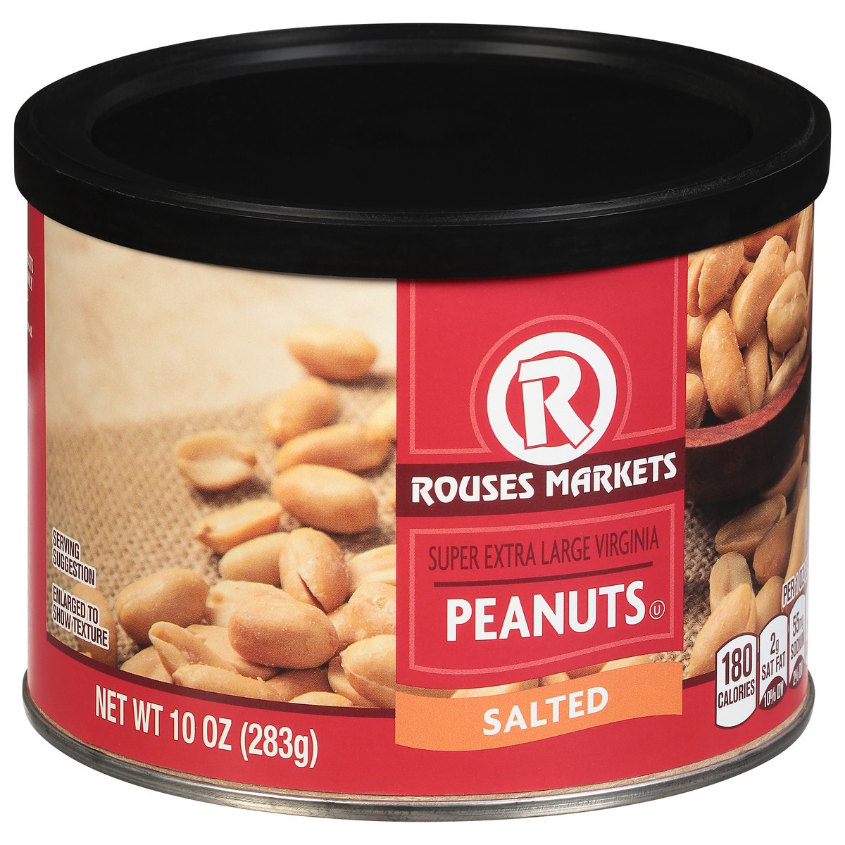slide 7 of 9, Rouses Markets Super Extra Large Virginia Salted Peanuts 10 oz, 10 oz