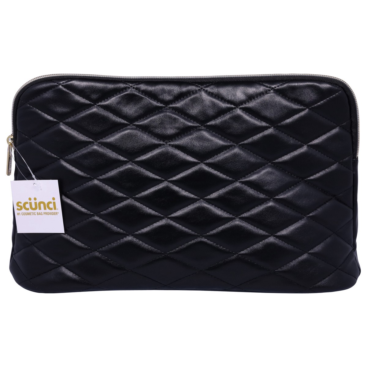 slide 1 of 9, scünci Black Clutch 1 ea, 1 ct