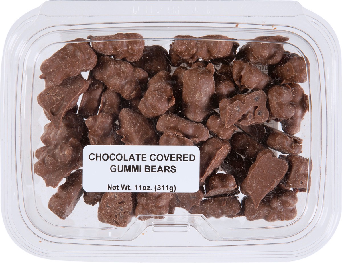 slide 6 of 9, JLM Manufacturing Chocolate Covered Gummi Bears 11 oz, 11 oz