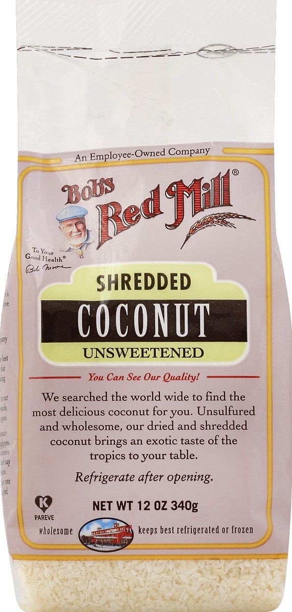 slide 4 of 5, Bob's Red Mill Coconut 12 oz, 12 oz