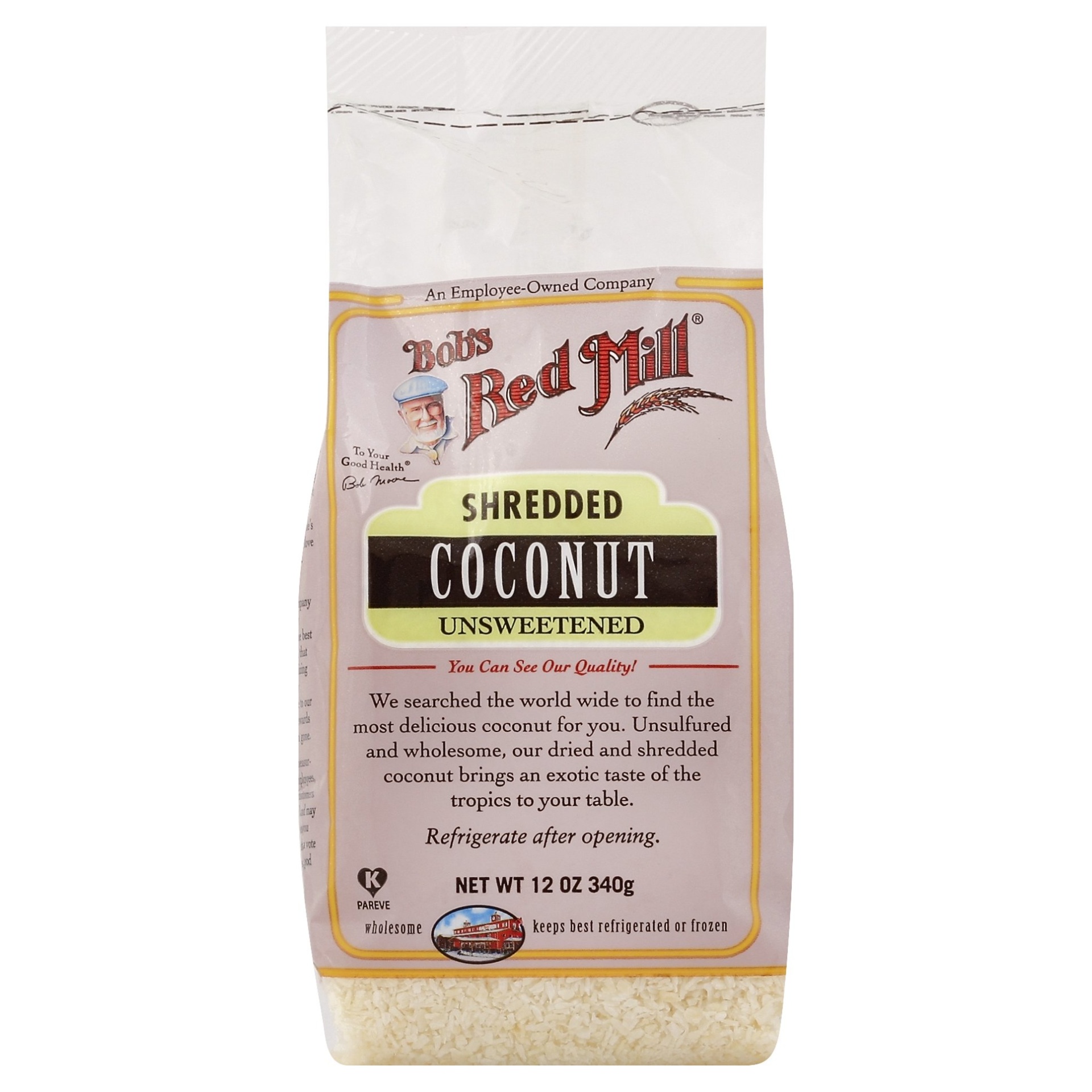 slide 1 of 5, Bob's Red Mill Coconut 12 oz, 12 oz