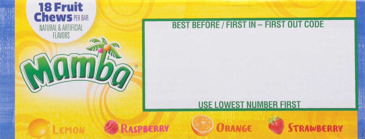 slide 6 of 9, Mamba Assorted Fruit Chews 24 - 2.80 oz ea, 24 ct