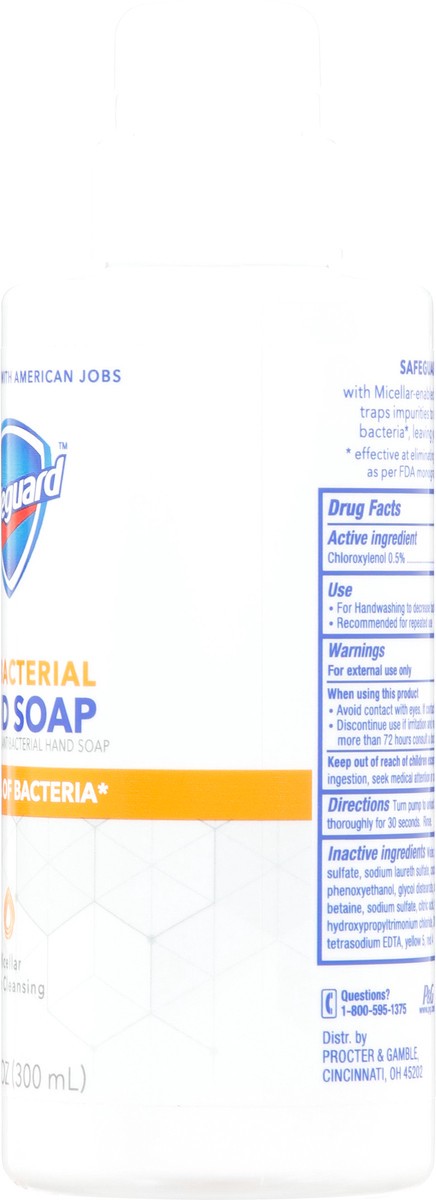 slide 8 of 9, Safeguard Antibacterial Hand Soap 10.1 fl oz, 10.1 fl oz