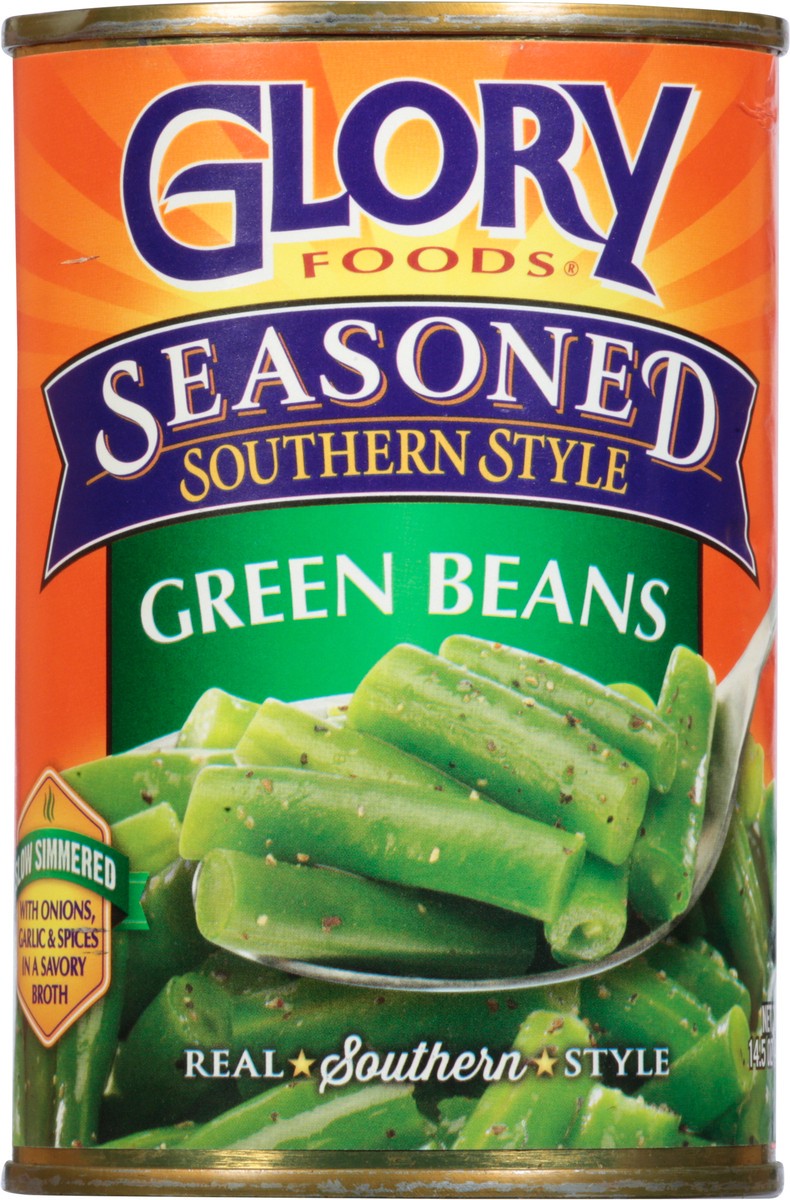 slide 10 of 14, Glory Foods Southern Style Seasoned Green Beans 14.5 oz, 14.5 oz