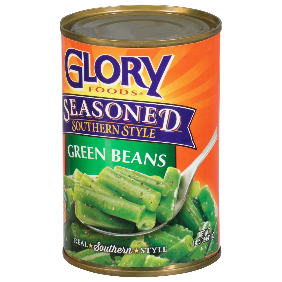 slide 14 of 14, Glory Foods Southern Style Seasoned Green Beans 14.5 oz, 14.5 oz