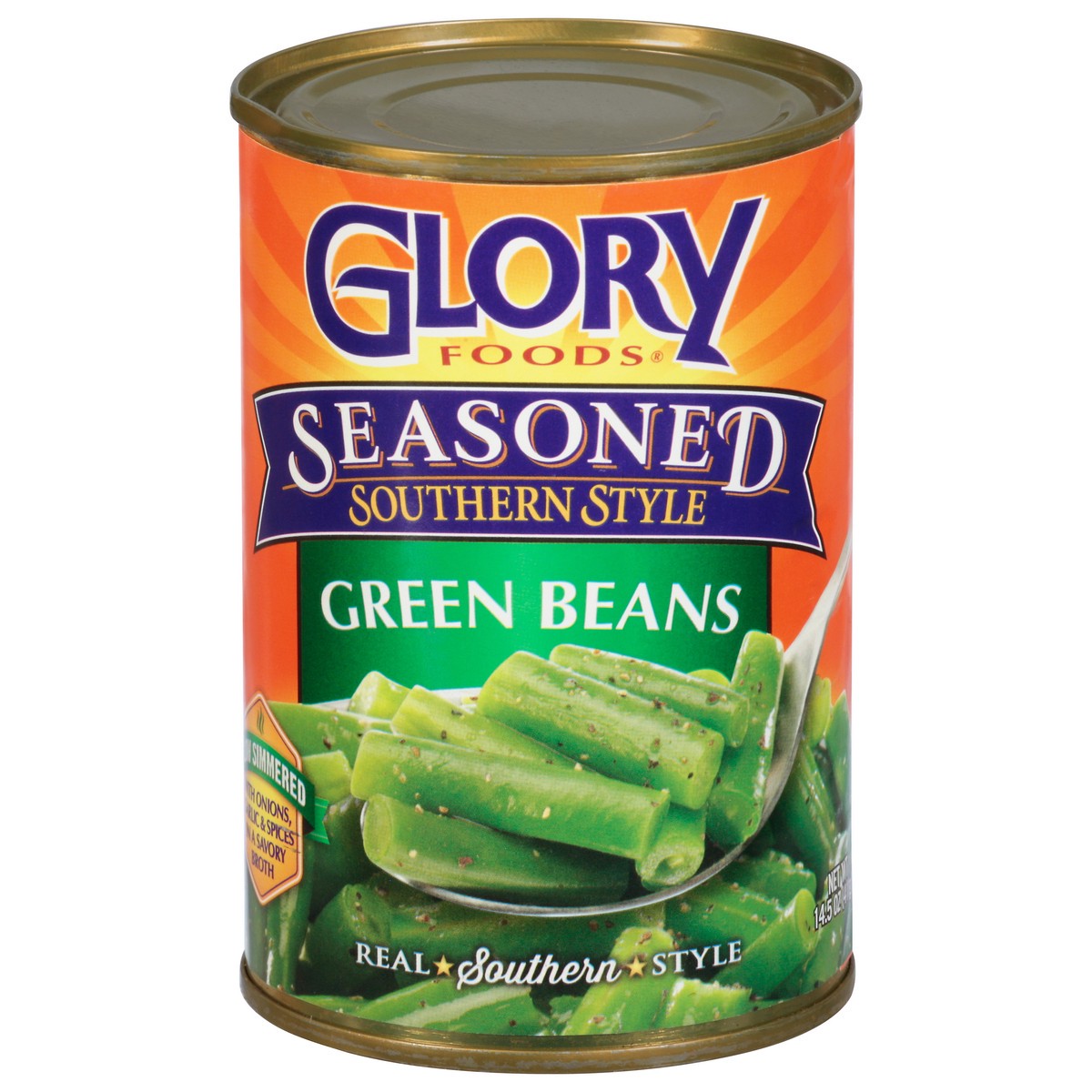 slide 11 of 14, Glory Foods Southern Style Seasoned Green Beans 14.5 oz, 14.5 oz