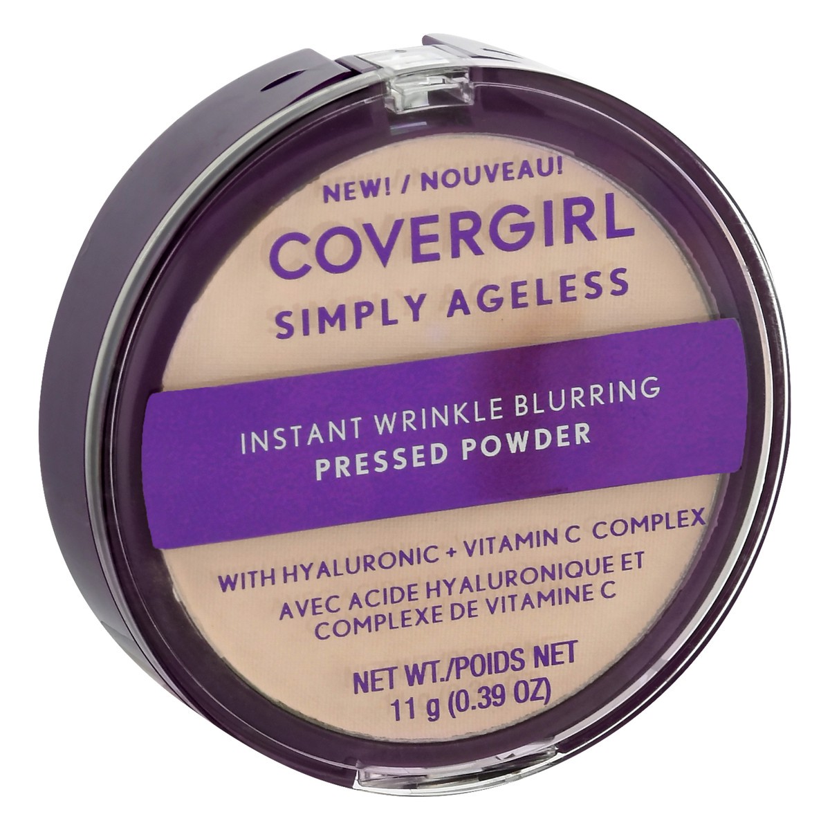slide 5 of 9, Covergirl Simply Ageless Pressed Powder Fair Ivory, 11 g