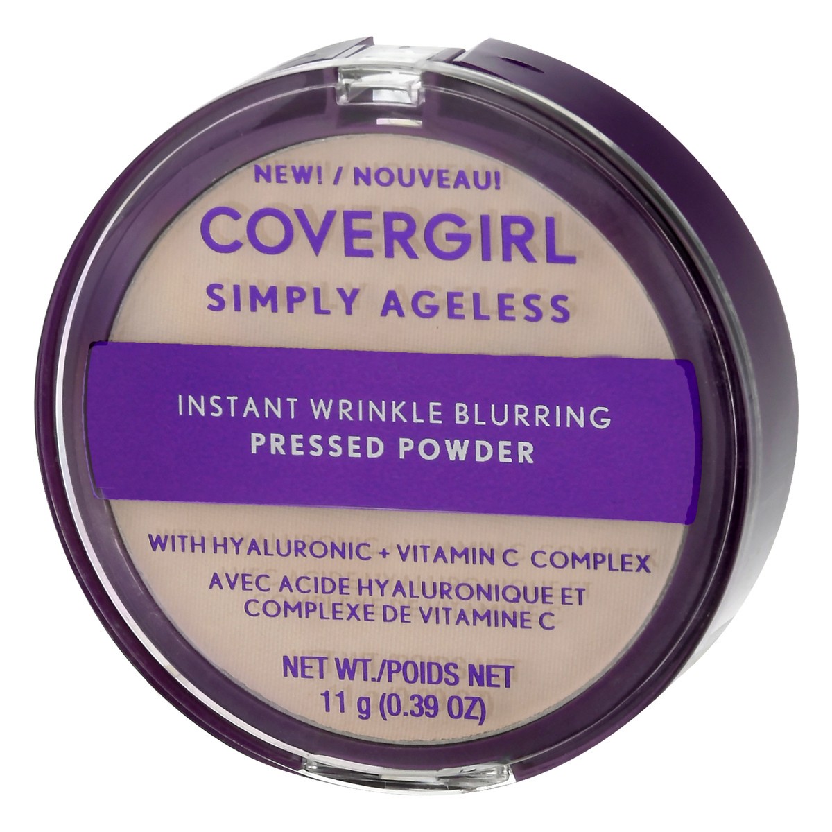 slide 6 of 9, Covergirl Simply Ageless Pressed Powder Fair Ivory, 11 g