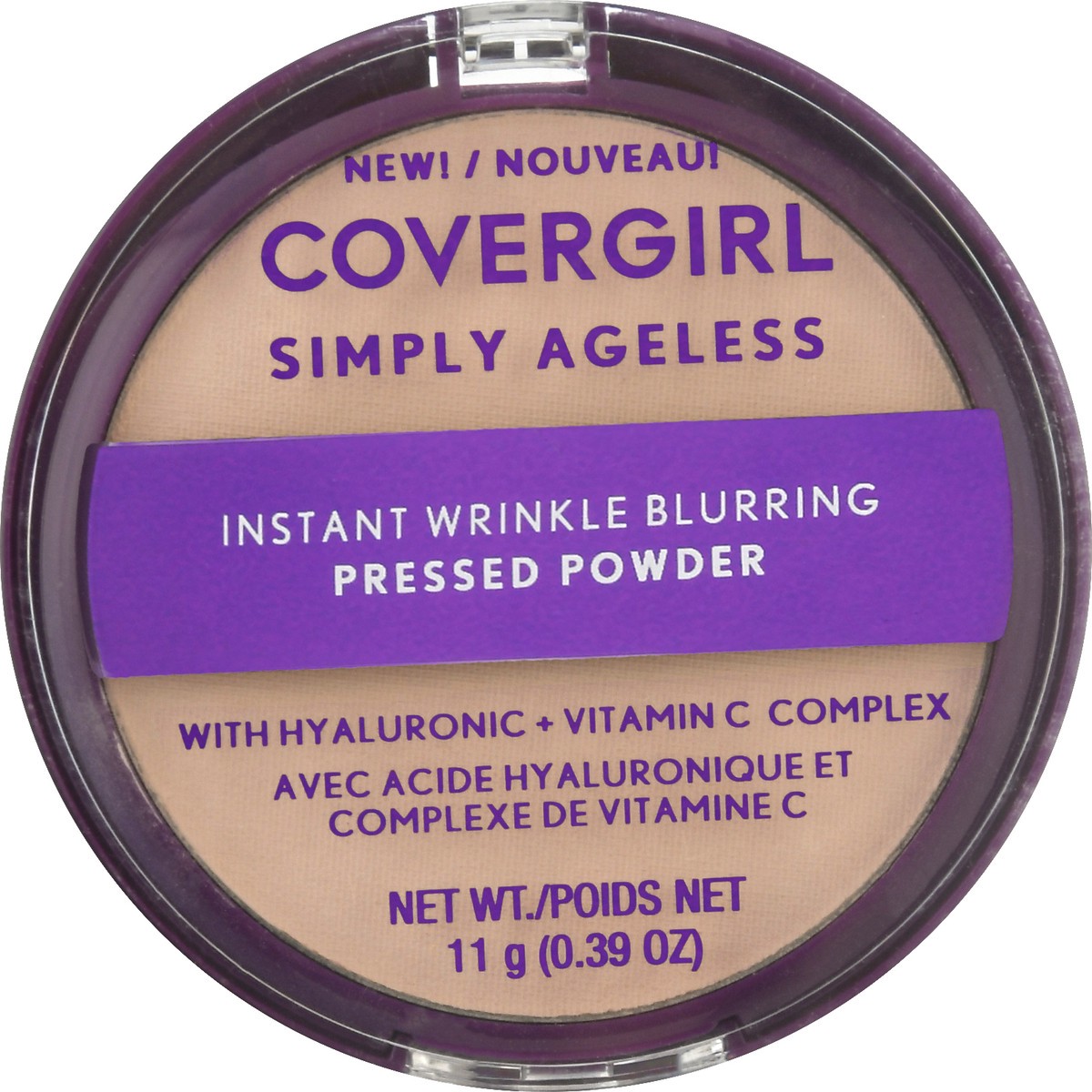 slide 7 of 9, Covergirl Simply Ageless Pressed Powder Fair Ivory, 11 g