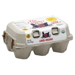 The Country Hen Organic Grade A Large Brown Eggs