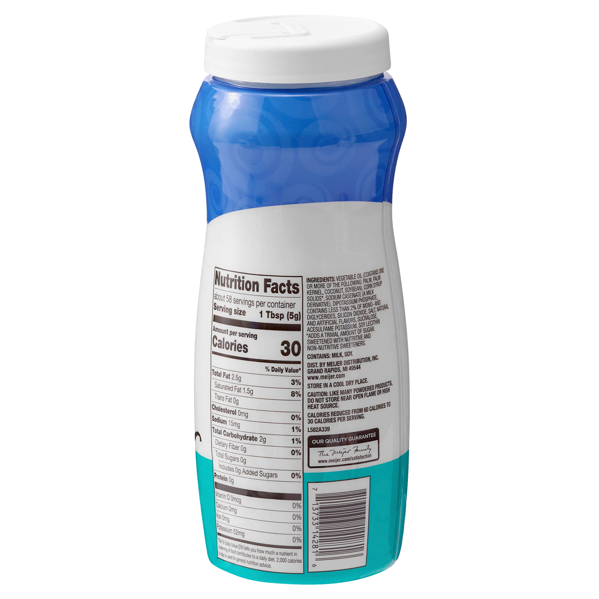 Meijer NonDairy Creamer, SugarFree French Vanilla 10.2 oz Shipt