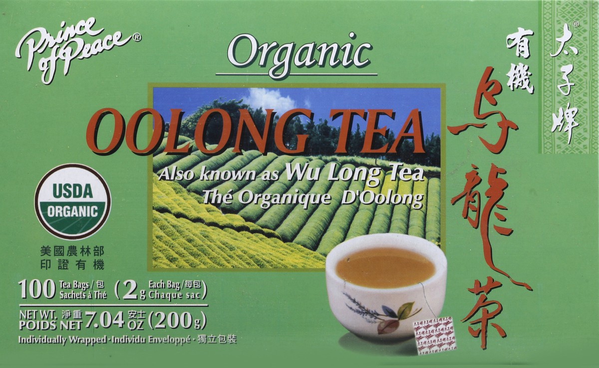 slide 2 of 5, Prince of Peace 100% Organic Oolong Tea - 100 ct, 100 ct