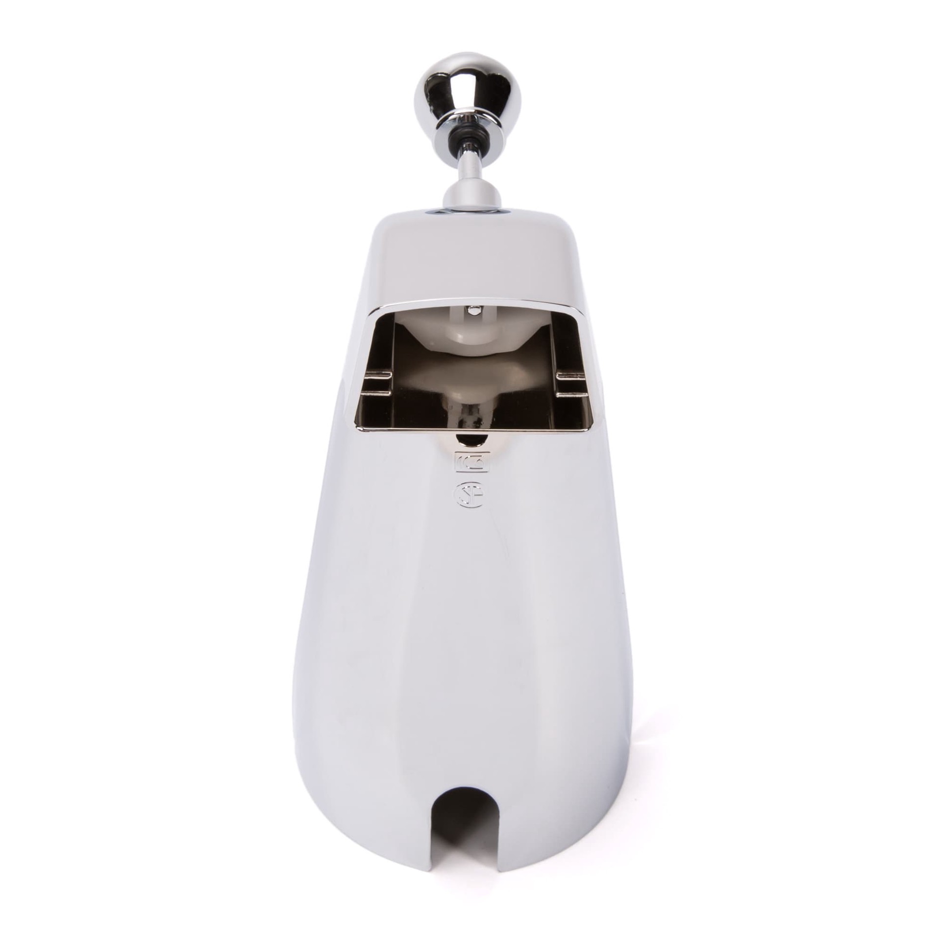 slide 3 of 6, Moen Caldwell Chrome 1-handle 4-in Round Bathtub and shower Faucet with Valve (Single Function), 1 ct