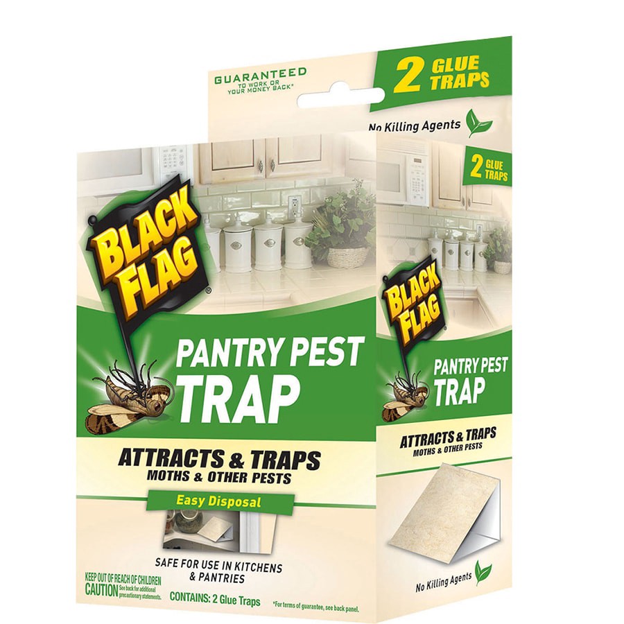 slide 1 of 5, BLACK FLAG Pantry Pest Indoor Insect trap 2 -Pack, 1 ct