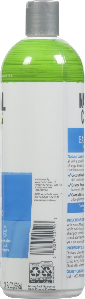 slide 8 of 9, Natural Care + Easy Clean All in One Fresh Scent Dog Shampoo 20 fl oz, 20 fl oz