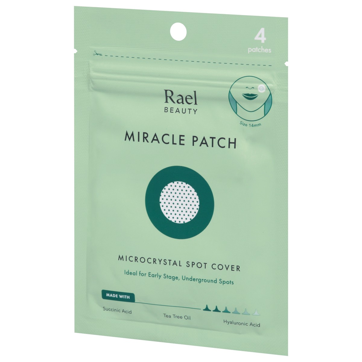 slide 8 of 9, Rael Beauty Microcrystal Spot Cover Miracle Patch 4 ea, 4 ct