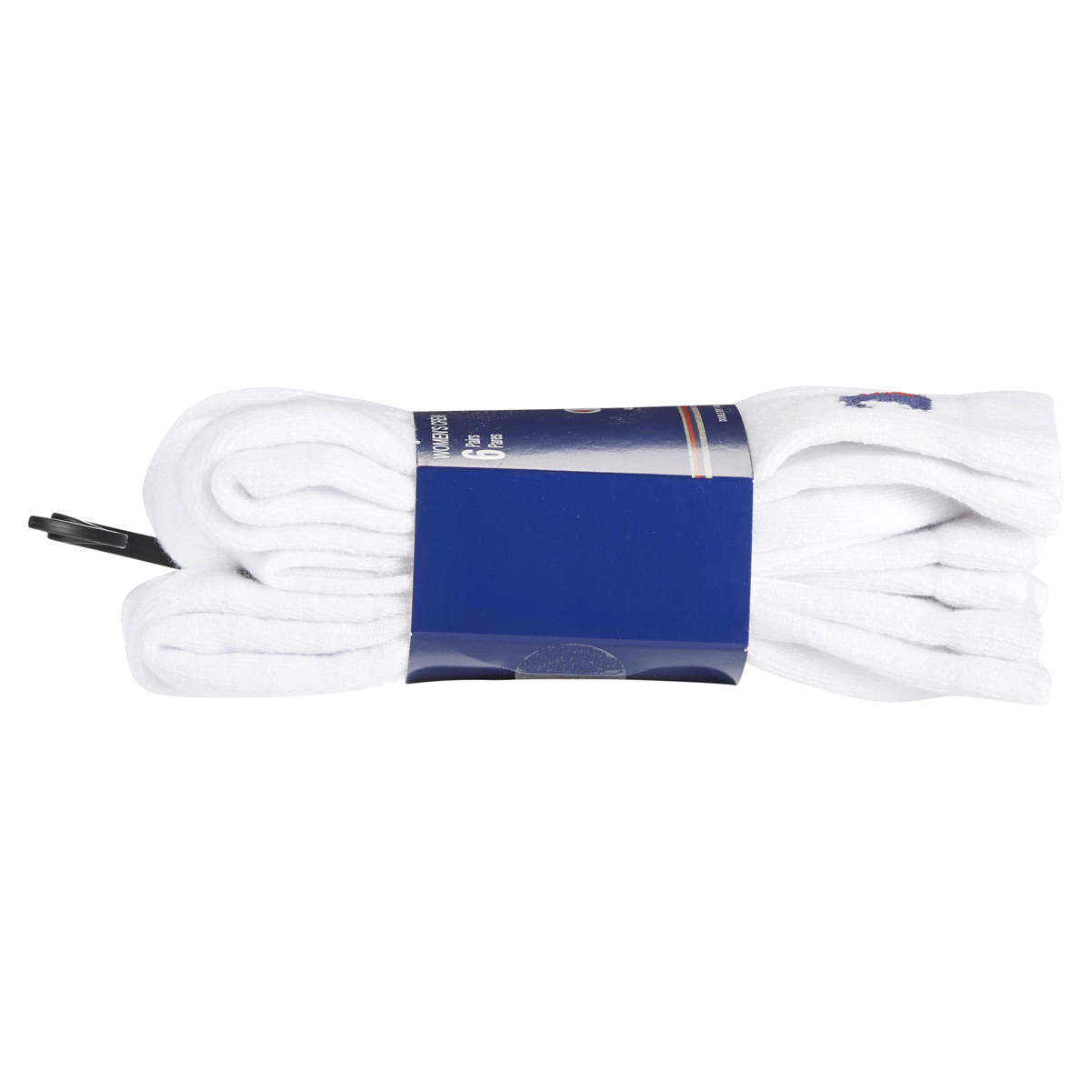 slide 2 of 29, CHAMPION WMNS 6PR CREW CH681 WH 6-12, 5 ct