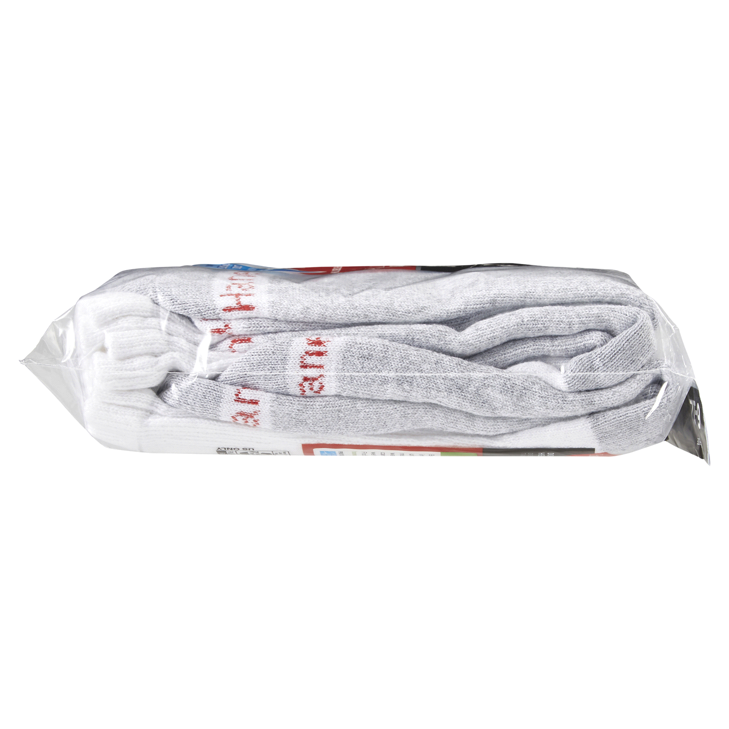 slide 3 of 5, Hanes Men's Size 6-12 Double Tough Cushion Crew Socks 6 pr, 6 ct