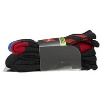 slide 14 of 29, Hanes Boys' X-Temp Crew Socks, Black, Size Medium, 6 ct