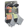 slide 2 of 29, Hanes Boys' X-Temp Quarter Socks, Gray, Size Medium, 6 ct