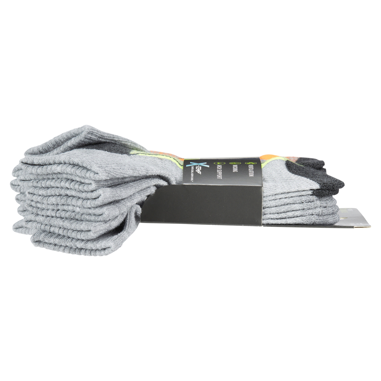 slide 3 of 5, Hanes Boys' Performance Ankle Socks Medium 6 ea, 6 ct