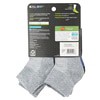 slide 9 of 29, Hanes Boys' X-Temp Quarter Socks, Gray, Size Large, 6 ct