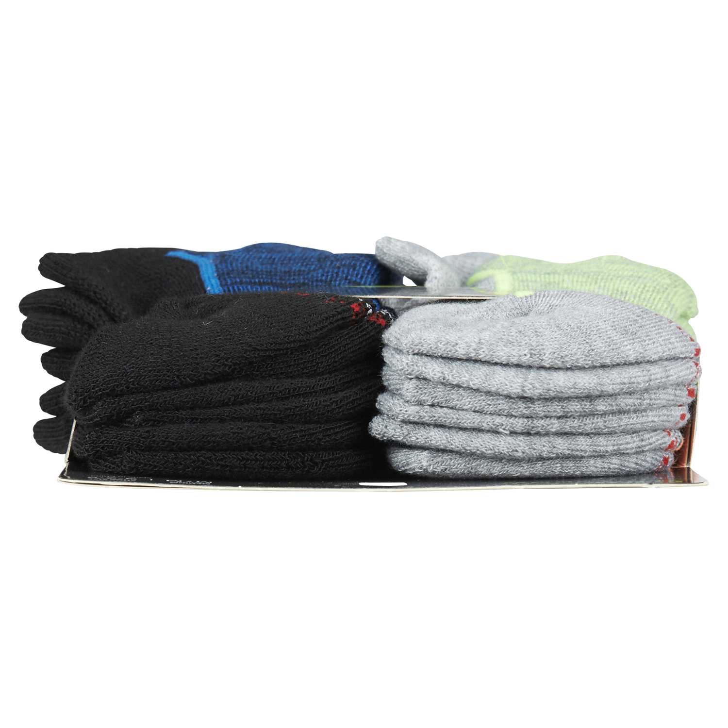 slide 5 of 5, Hanes Boys' Performance No Show Socks Medium 6 ea, 6 ct