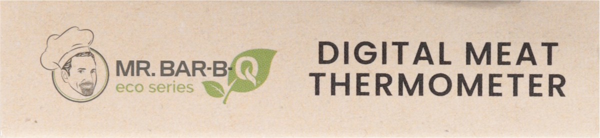 slide 10 of 11, Mr Bar B Q Sustainable Packaging Digital Meat Thermometer 1 Count - Each, 1 ct