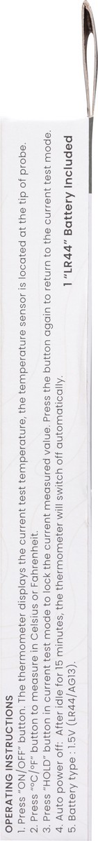 slide 11 of 11, Mr Bar B Q Sustainable Packaging Digital Meat Thermometer 1 Count - Each, 1 ct