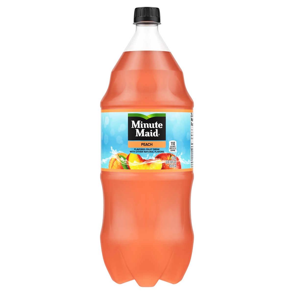 slide 1 of 7, Minute Maid Peach Bottle- 2 liter, 67.60 fl oz