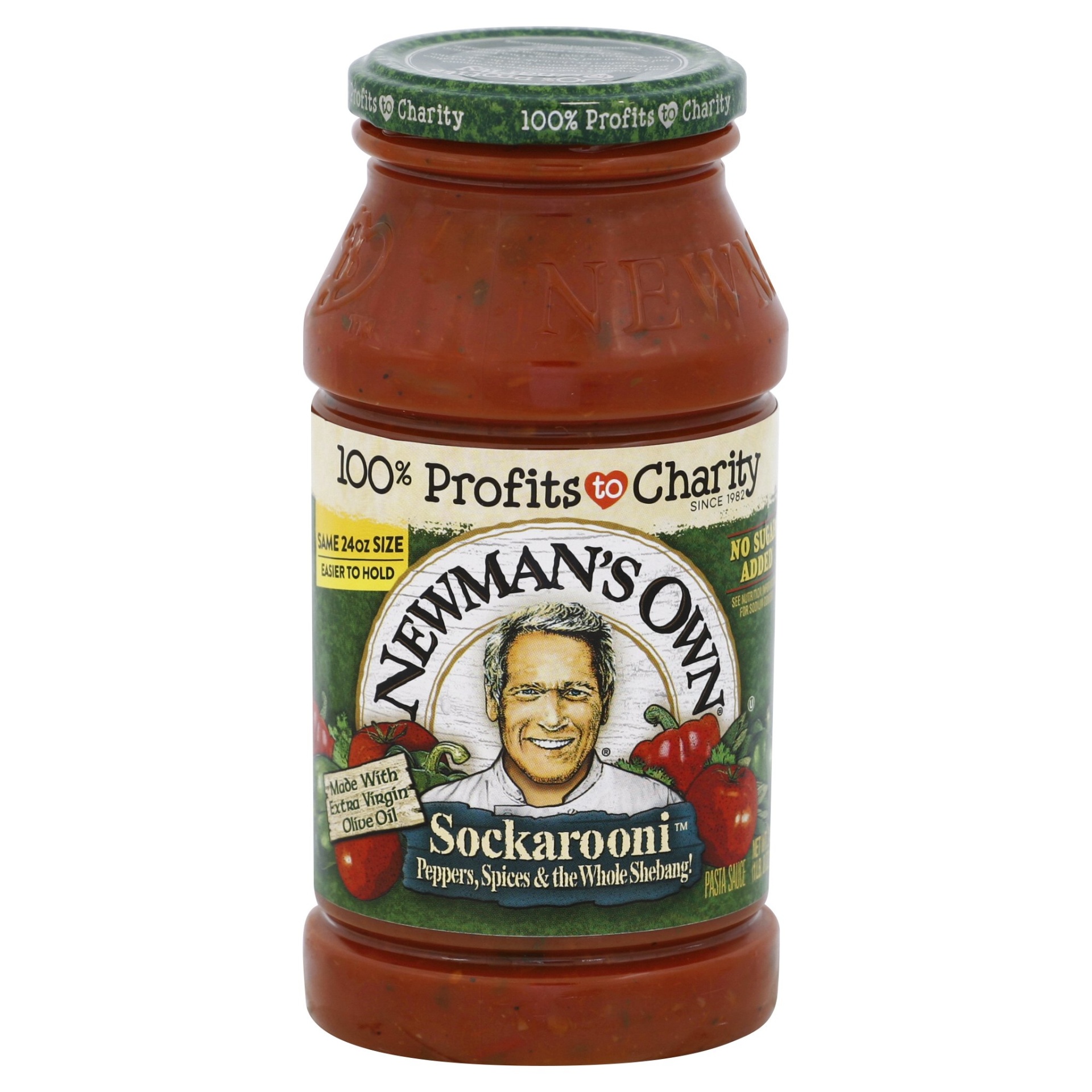 slide 1 of 4, Newman's Own Sockaroo Pasta Sauce, 24 oz