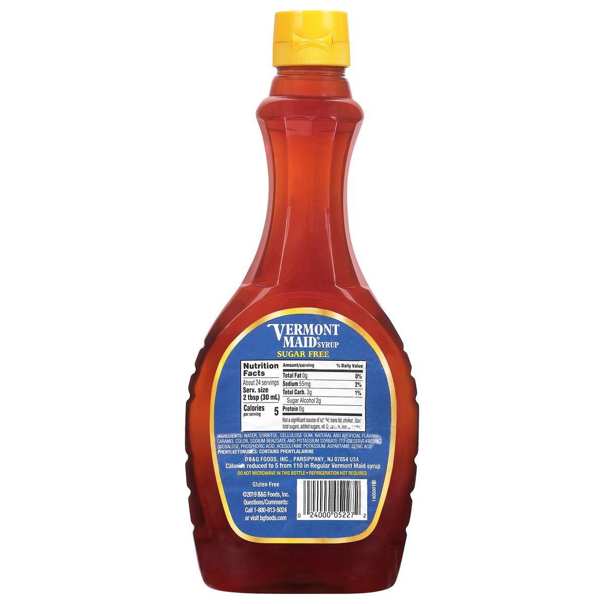 slide 5 of 14, Vermont Maid Sugar Free Syrup 24 fl oz, 24 fl oz