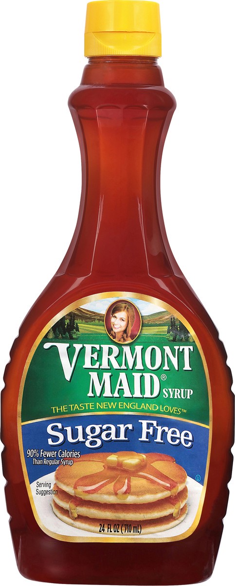 slide 3 of 14, Vermont Maid Sugar Free Syrup 24 fl oz, 24 fl oz