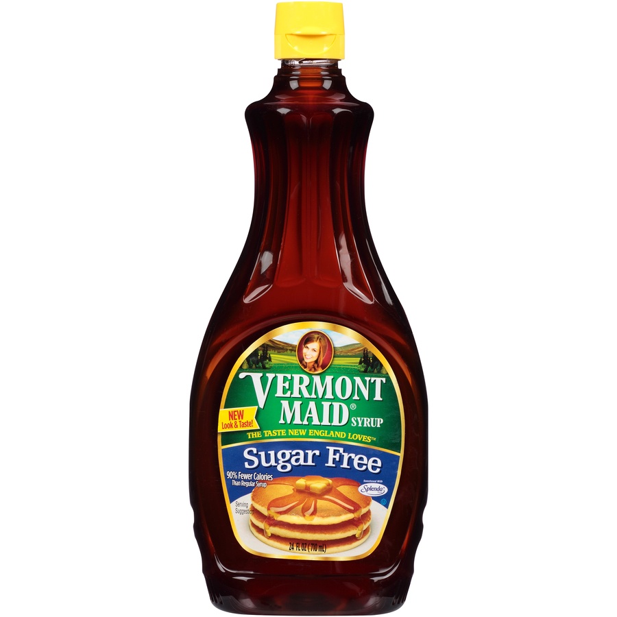 slide 1 of 1, Vermont Maid Sugar-Free Syrup, 24 oz