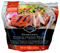 slide 1 of 1, Private Selection Shawarma Seasoned Chicken Breasts With Rib Meat, 32 oz