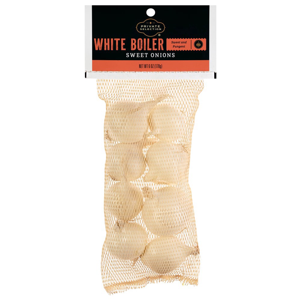 slide 1 of 2, Private Selection® White Boiler Sweet Onions, 6 oz