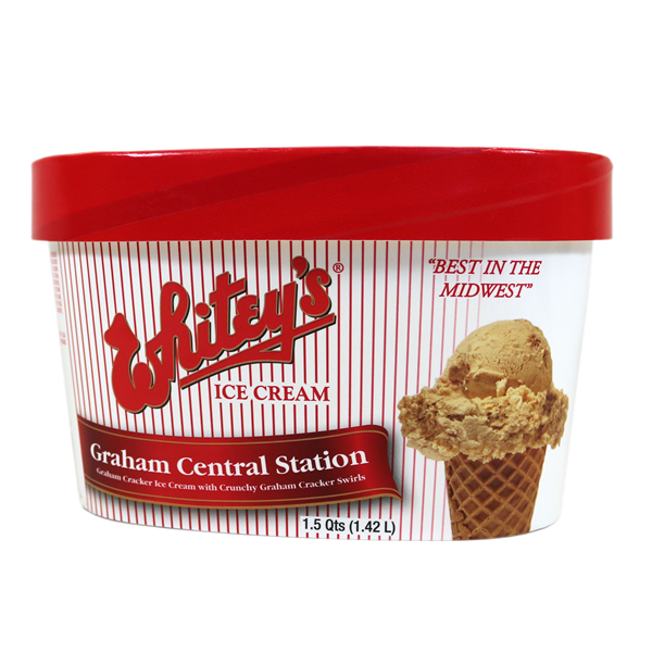 slide 1 of 1, Whitey's Graham Central Station Ice Cream, 1.75 qt