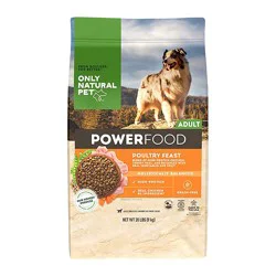 Only Natural Pets PowerFood Adult Dog Food - Grain Free, Poultry Feast