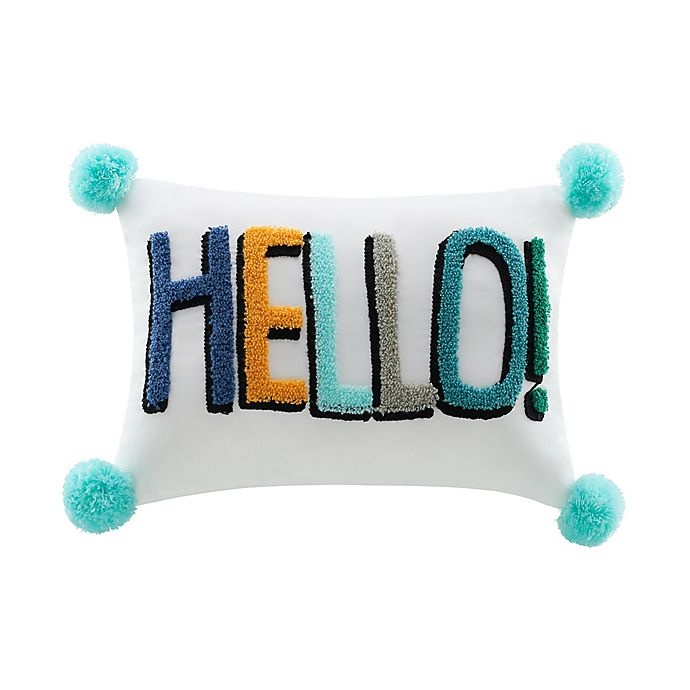 slide 1 of 2, Marmalade Hello!'' Oblong Throw Pillow'', 1 ct