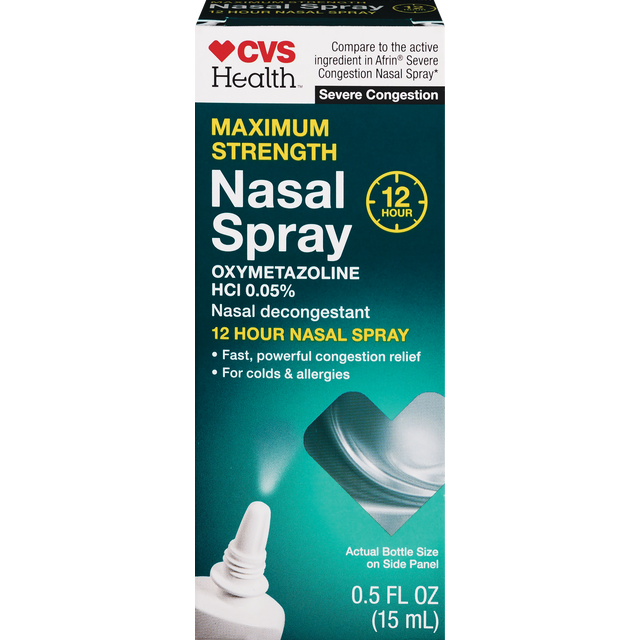 slide 1 of 1, CVS Health SEVERE CONGESTION NASAL, 1 ct