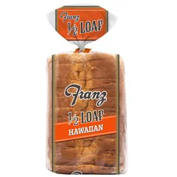 Franz Hawaiian Half Bread Loaf - 12 OZ