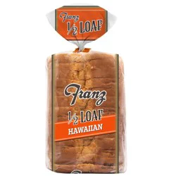 Franz Hawaiian Half Bread Loaf - 12 oz