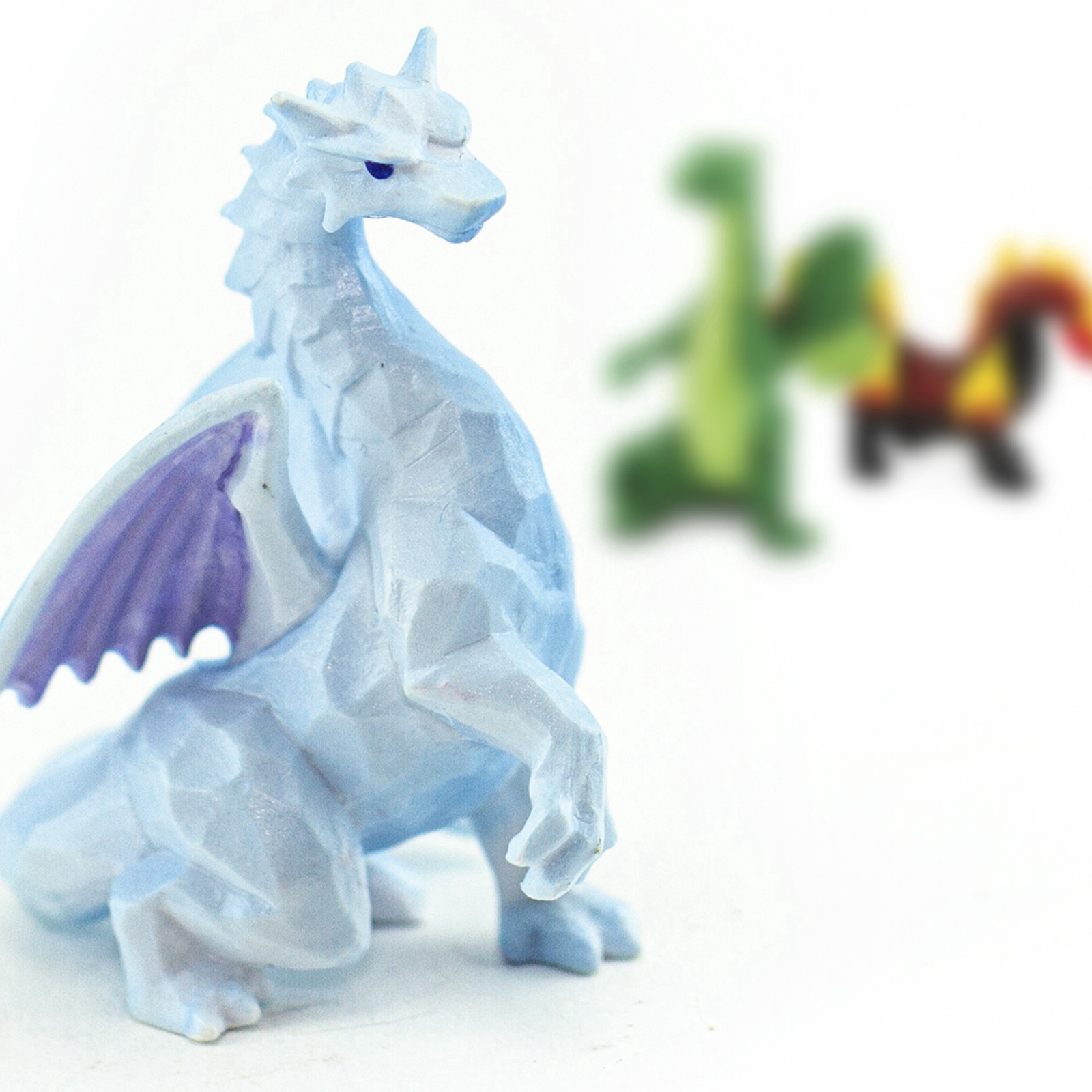 slide 4 of 4, Safari Ltd. Safari Ltd Toob Dragons Of The Elements, 1.5 in x 1.5 in