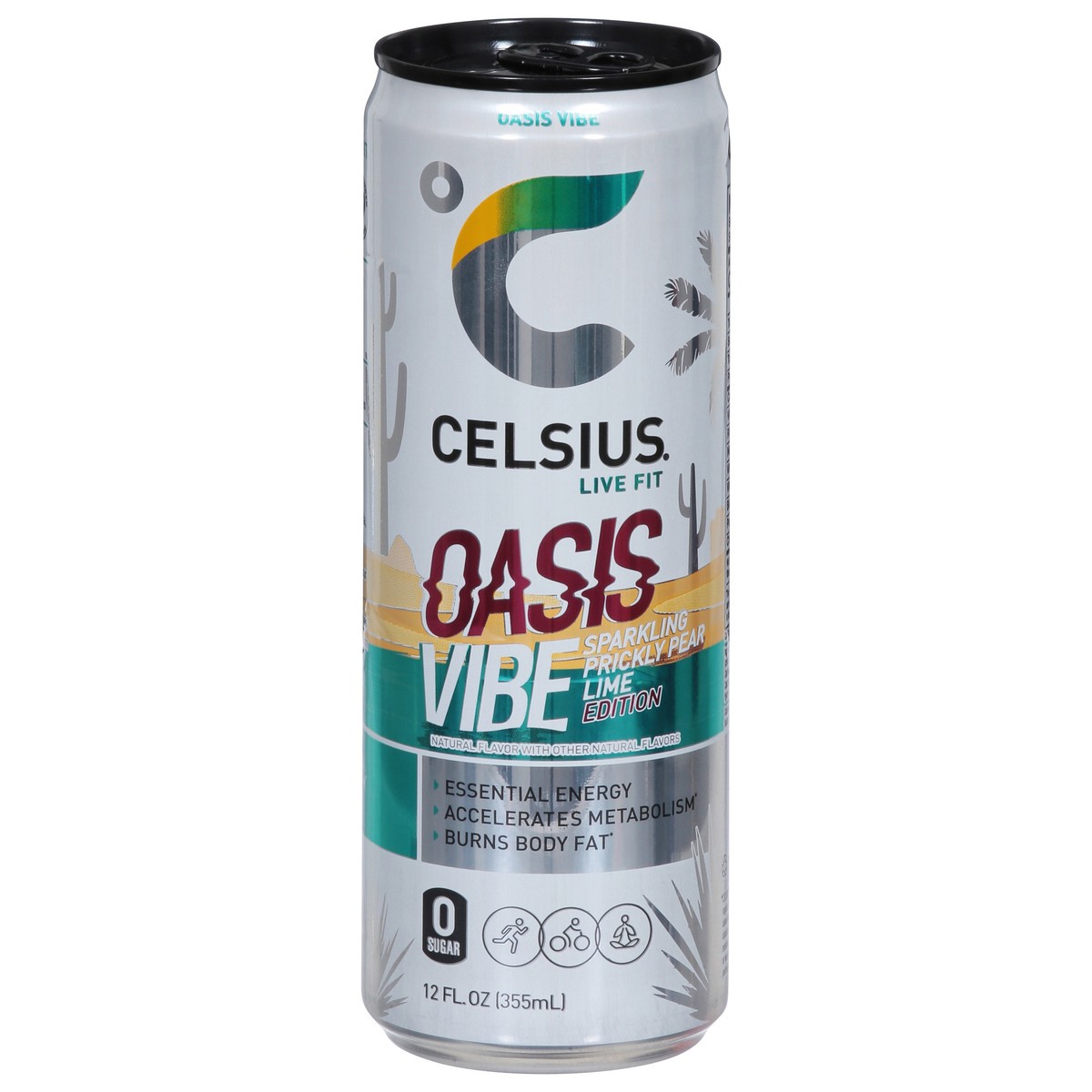 slide 1 of 9, Celsius Oasis Vibe, 1 ct