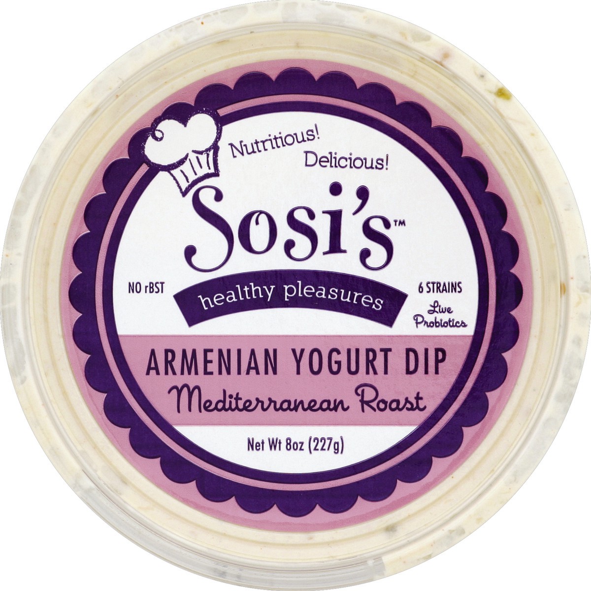 slide 3 of 3, Sosis Yogurt Dip 8 oz, 8 oz