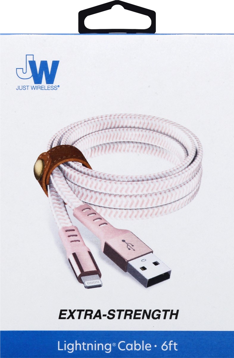 slide 3 of 6, Just Wireless Apple Cable, 1 ct