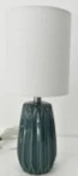 ROOM & RETREAT Rr Green Ceramic Accent Lamp