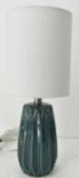 ROOM & RETREAT Rr Green Ceramic Accent Lamp