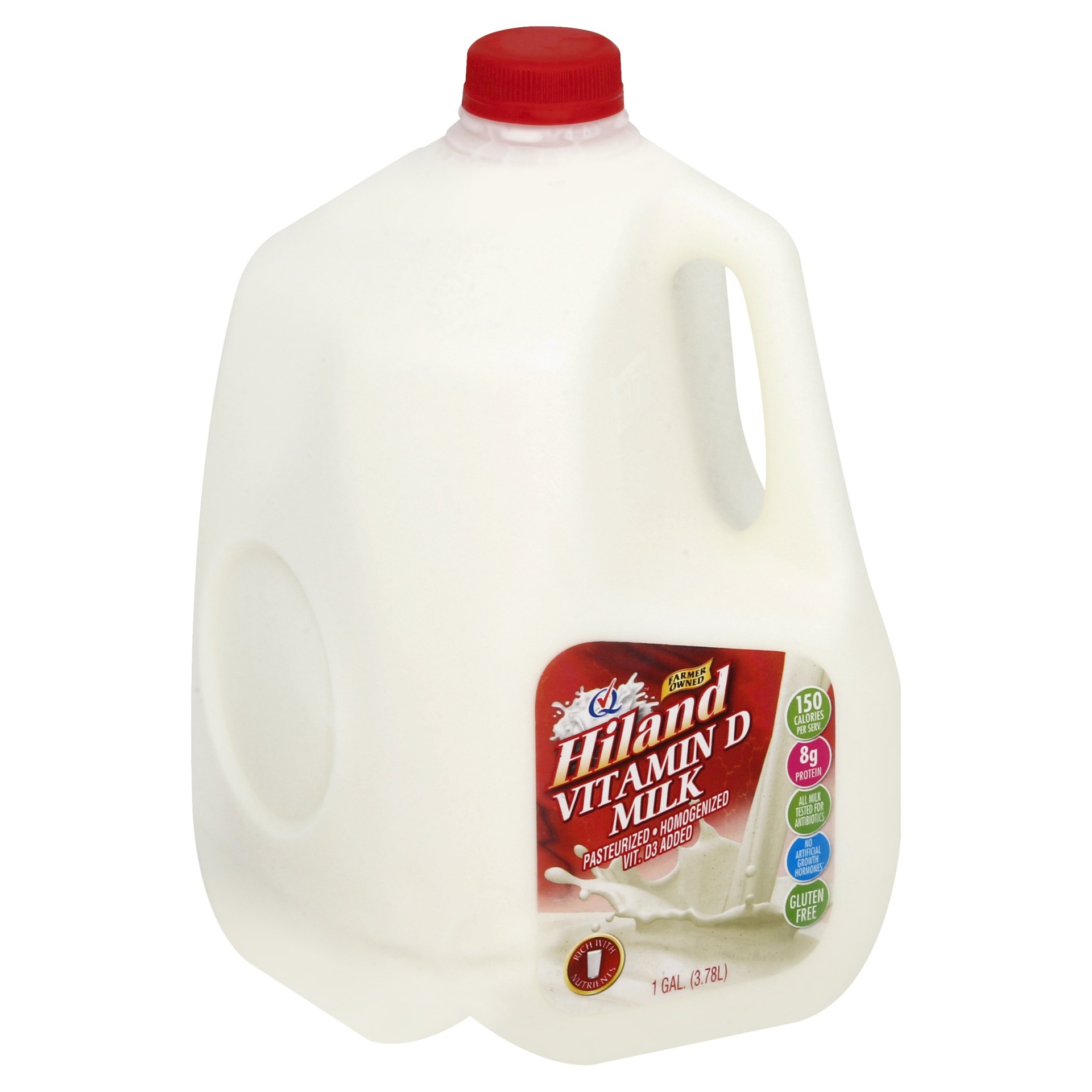 Hiland Dairy Vitamin D Milk 1 gal Shipt
